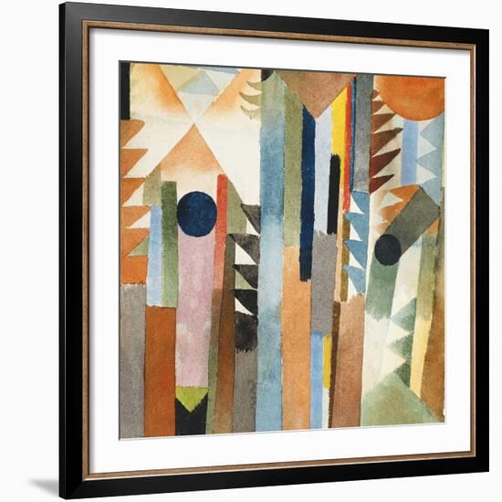 The Forest that Grew from the Seed-Paul Klee-Framed Giclee Print