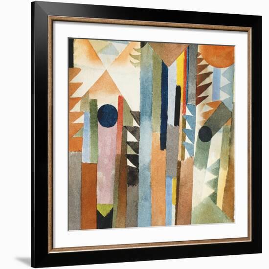 The Forest that Grew from the Seed-Paul Klee-Framed Giclee Print