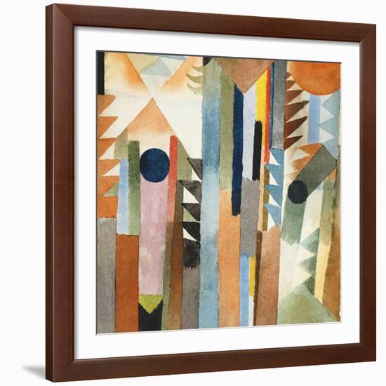 The Forest that Grew from the Seed-Paul Klee-Framed Giclee Print