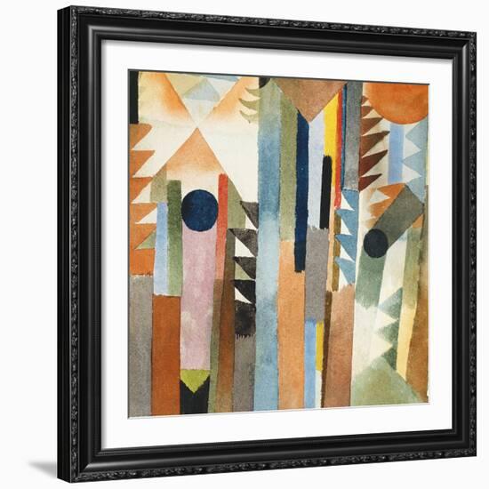 The Forest that Grew from the Seed-Paul Klee-Framed Giclee Print