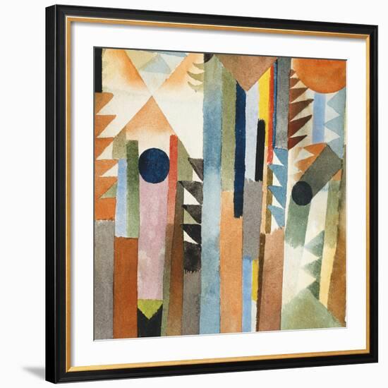 The Forest that Grew from the Seed-Paul Klee-Framed Giclee Print