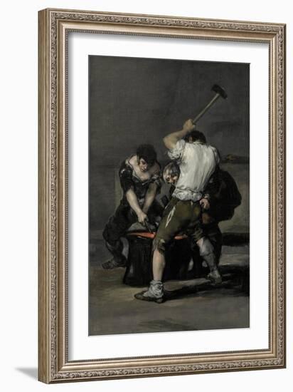 The Forge, C. 1815-Francisco de Goya-Framed Giclee Print