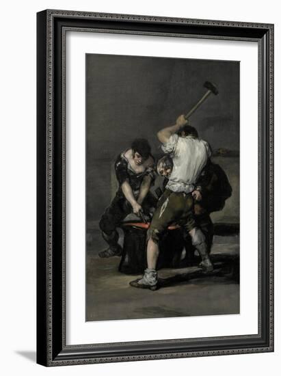 The Forge, C. 1815-Francisco de Goya-Framed Giclee Print