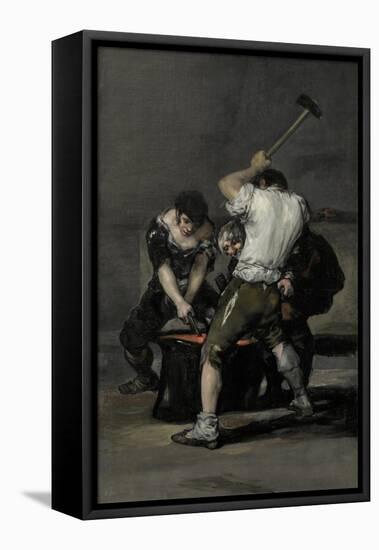 The Forge, C. 1815-Francisco de Goya-Framed Premier Image Canvas