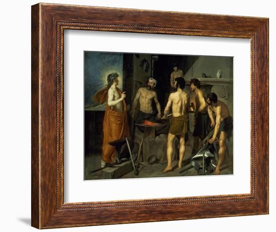 The Forge of Vulcan, 1630-Diego Velazquez-Framed Giclee Print