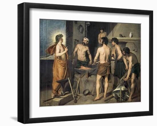 The Forge of Vulcan-Diego Velazquez-Framed Art Print