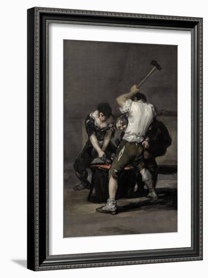 The Forge-Suzanne Valadon-Framed Giclee Print