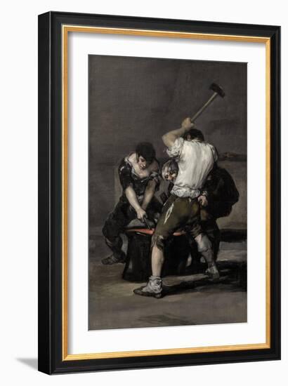 The Forge-Suzanne Valadon-Framed Giclee Print