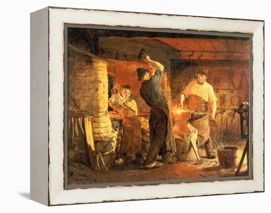 The Forge-Peder Severin Kröyer-Framed Premier Image Canvas