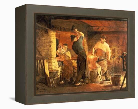 The Forge-Peder Severin Kröyer-Framed Premier Image Canvas