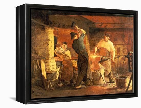 The Forge-Peder Severin Kröyer-Framed Premier Image Canvas