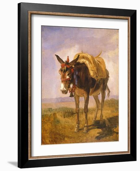 The Forklift-Filippo Palizzi-Framed Giclee Print