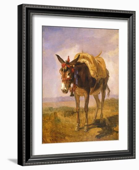 The Forklift-Filippo Palizzi-Framed Giclee Print