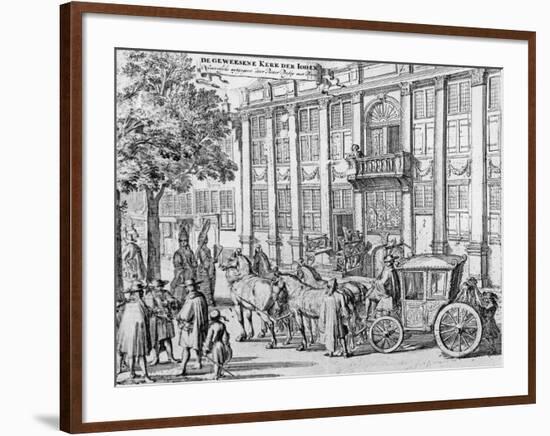 The Former Church of the Jews, C.1700-Romeyn De Hooghe-Framed Giclee Print