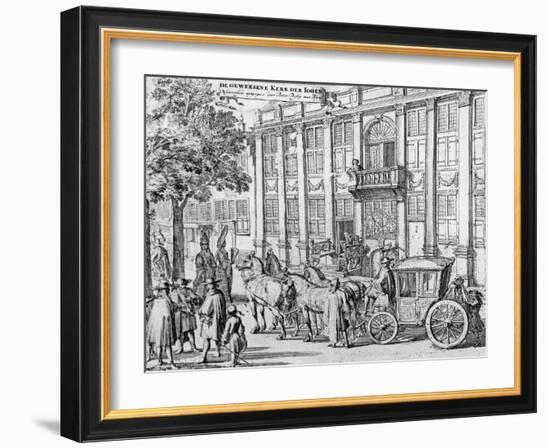 The Former Church of the Jews, C.1700-Romeyn De Hooghe-Framed Giclee Print