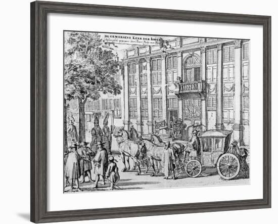 The Former Church of the Jews, C.1700-Romeyn De Hooghe-Framed Giclee Print