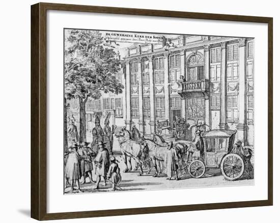 The Former Church of the Jews, C.1700-Romeyn De Hooghe-Framed Giclee Print