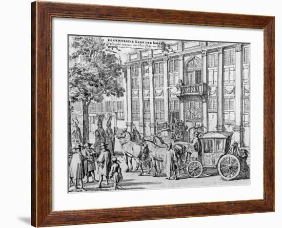 The Former Church of the Jews, C.1700-Romeyn De Hooghe-Framed Giclee Print