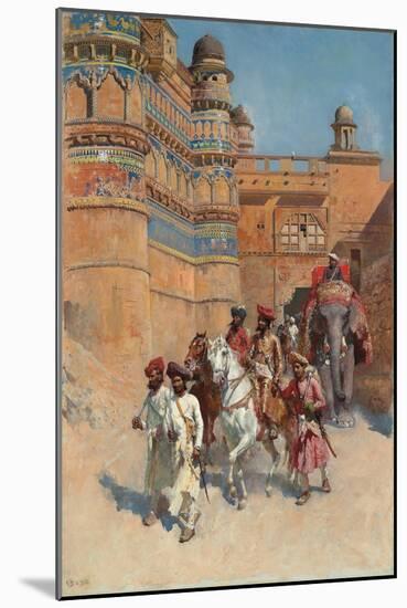 The Fort of Gwalior, Madhya Pradesh-Edwin Lord Weeks-Mounted Giclee Print