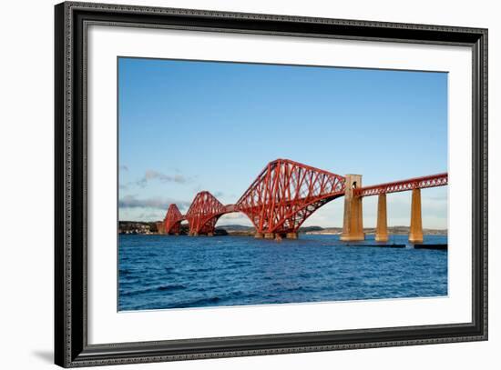 The Forth Bridge, Finally, Painted!-Versevend-Framed Photographic Print