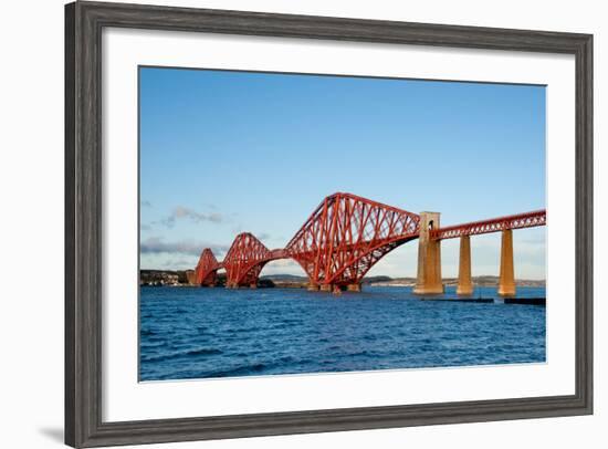 The Forth Bridge, Finally, Painted!-Versevend-Framed Photographic Print