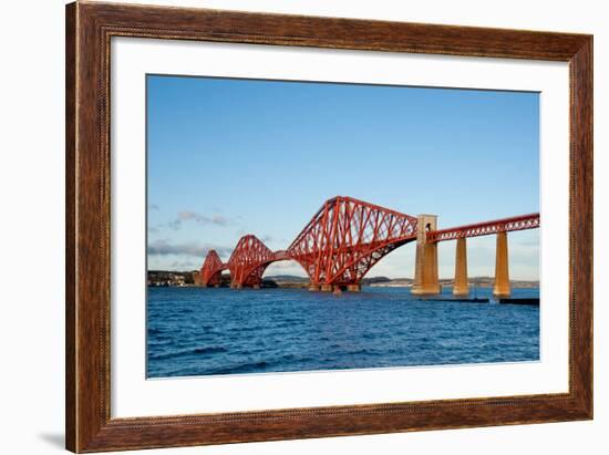 The Forth Bridge, Finally, Painted!-Versevend-Framed Photographic Print