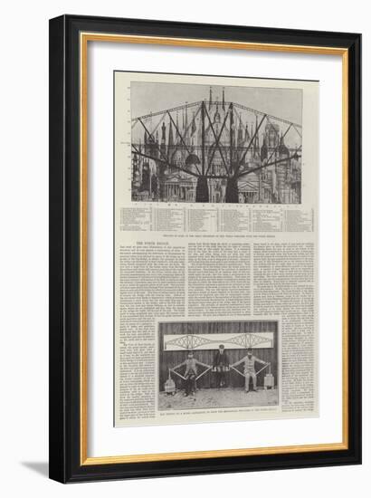 The Forth Bridge-null-Framed Giclee Print