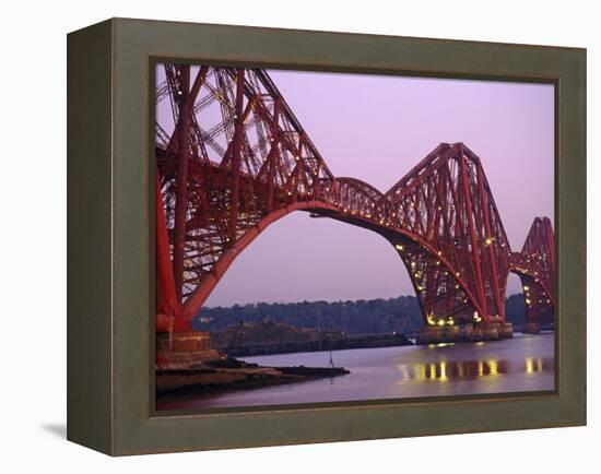 The Forth Rail Bridge, Firth of Forth, Edinburgh, Scotland;-Paul Harris-Framed Premier Image Canvas