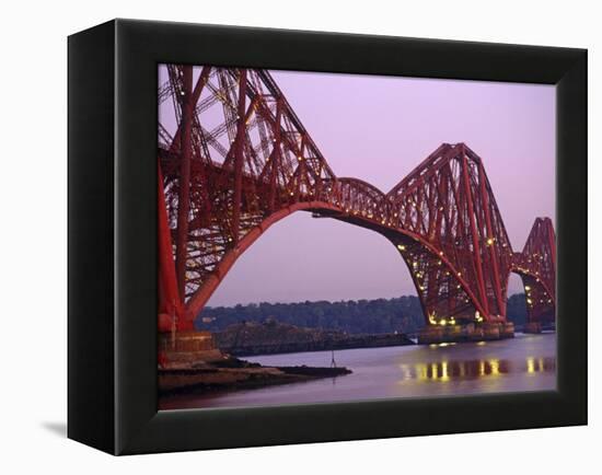 The Forth Rail Bridge, Firth of Forth, Edinburgh, Scotland;-Paul Harris-Framed Premier Image Canvas
