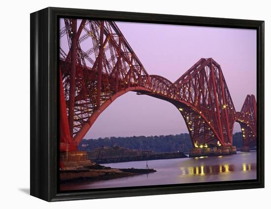 The Forth Rail Bridge, Firth of Forth, Edinburgh, Scotland;-Paul Harris-Framed Premier Image Canvas