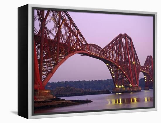 The Forth Rail Bridge, Firth of Forth, Edinburgh, Scotland;-Paul Harris-Framed Premier Image Canvas