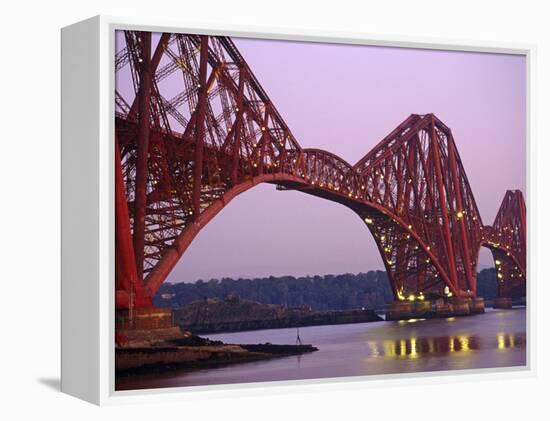 The Forth Rail Bridge, Firth of Forth, Edinburgh, Scotland;-Paul Harris-Framed Premier Image Canvas