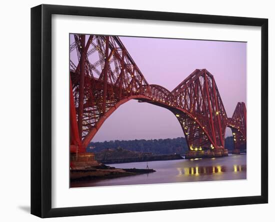 The Forth Rail Bridge, Firth of Forth, Edinburgh, Scotland;-Paul Harris-Framed Photographic Print