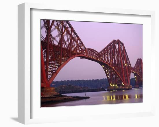 The Forth Rail Bridge, Firth of Forth, Edinburgh, Scotland;-Paul Harris-Framed Photographic Print