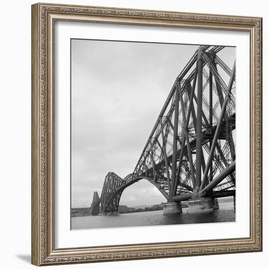 The Forth Rail Bridge-Staff-Framed Photographic Print