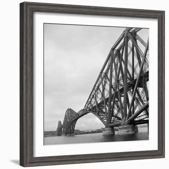 The Forth Rail Bridge-Staff-Framed Photographic Print