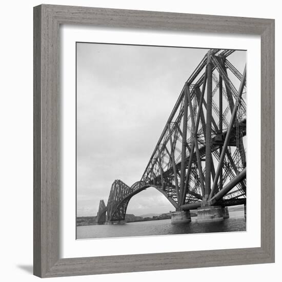 The Forth Rail Bridge-Staff-Framed Photographic Print