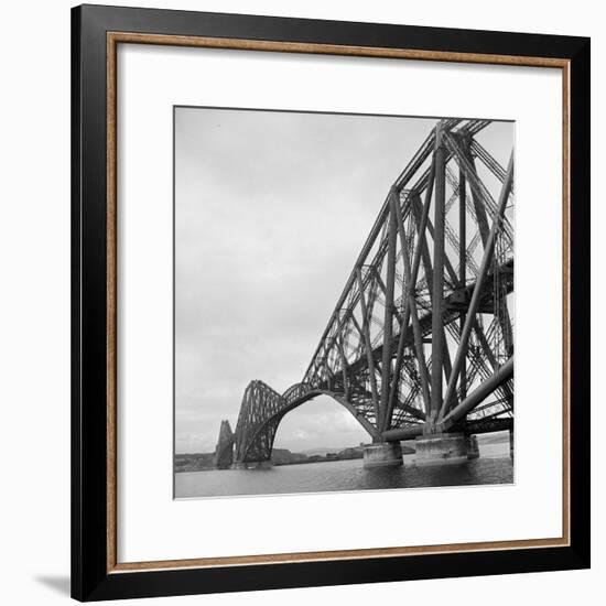 The Forth Rail Bridge-Staff-Framed Photographic Print