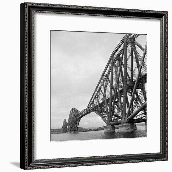 The Forth Rail Bridge-Staff-Framed Photographic Print