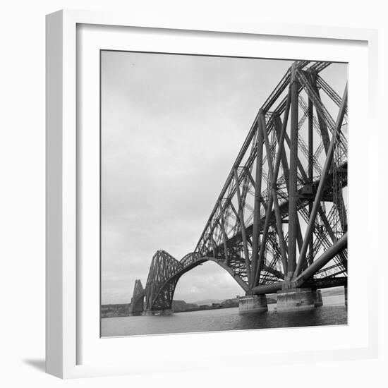 The Forth Rail Bridge-Staff-Framed Photographic Print