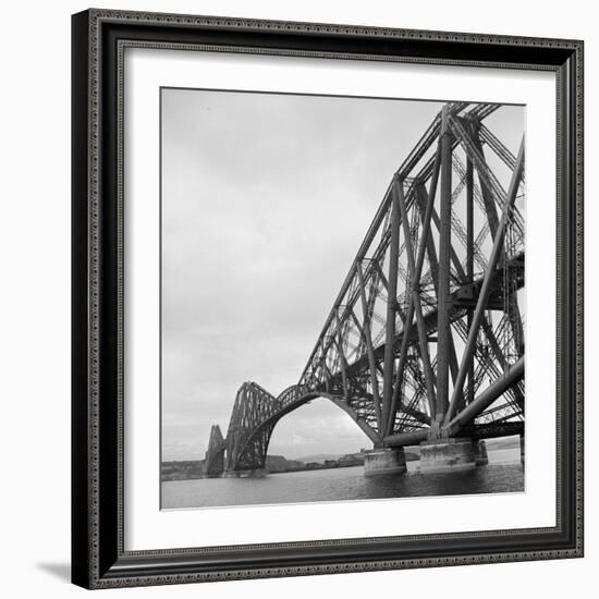 The Forth Rail Bridge-Staff-Framed Photographic Print