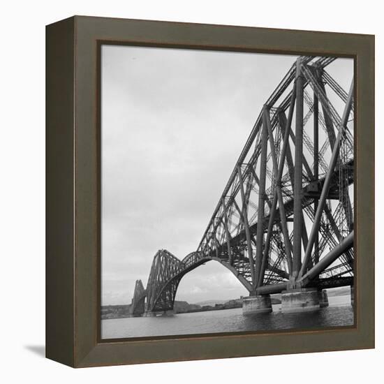 The Forth Rail Bridge-Staff-Framed Premier Image Canvas