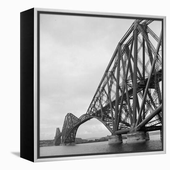 The Forth Rail Bridge-Staff-Framed Premier Image Canvas