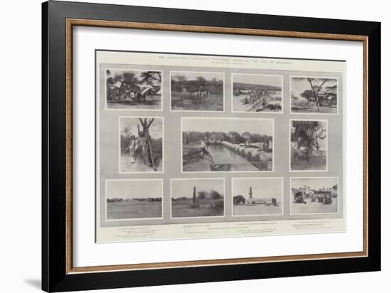 The Forthcoming Somaliland Expedition, Scenes on the Line of Operations-Henry Charles Seppings Wright-Framed Giclee Print