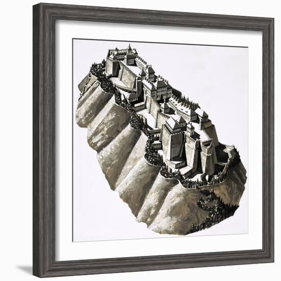 The Fortress of Bitche-Dan Escott-Framed Giclee Print