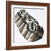 The Fortress of Bitche-Dan Escott-Framed Giclee Print