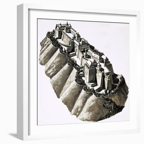 The Fortress of Bitche-Dan Escott-Framed Giclee Print