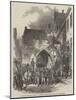 The Fortress of Rendsburg, Entry of the Danish Prisoners-null-Mounted Giclee Print