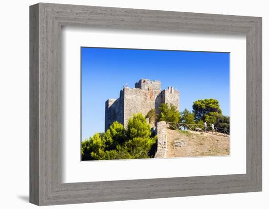 The Fortress, Rocca Aldobrandesca, Talamone, Maremma, Grosseto Province, Tuscany, Italy, Europe-Nico Tondini-Framed Photographic Print