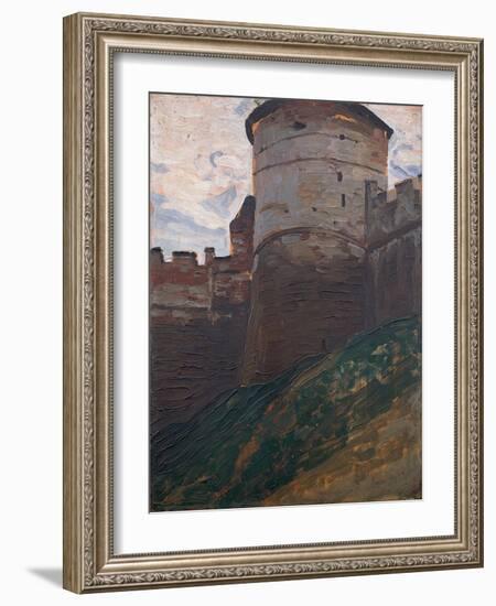 The Fortress Tower. Nizhny Novgorod, 1903-Nicholas Roerich-Framed Giclee Print